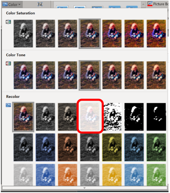 Adjust an Image’s&nbsp;Appearance